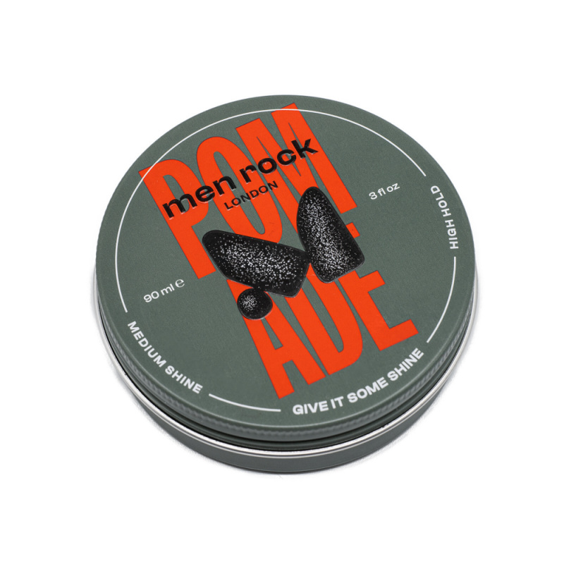 Pomade Stiprios fiksacijos, vidutinio žvilgesio plaukų pomada, 90ml