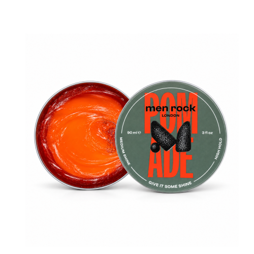 Pomade Stiprios fiksacijos, vidutinio žvilgesio plaukų pomada, 90ml