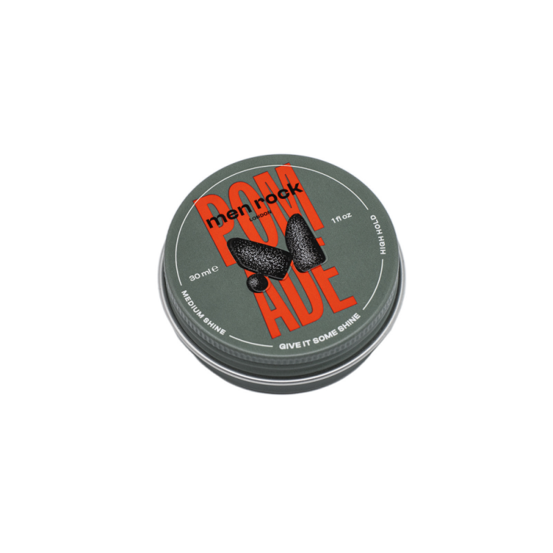 Pomade Stiprios fiksacijos, vidutinio žvilgesio plaukų pomada, 30ml