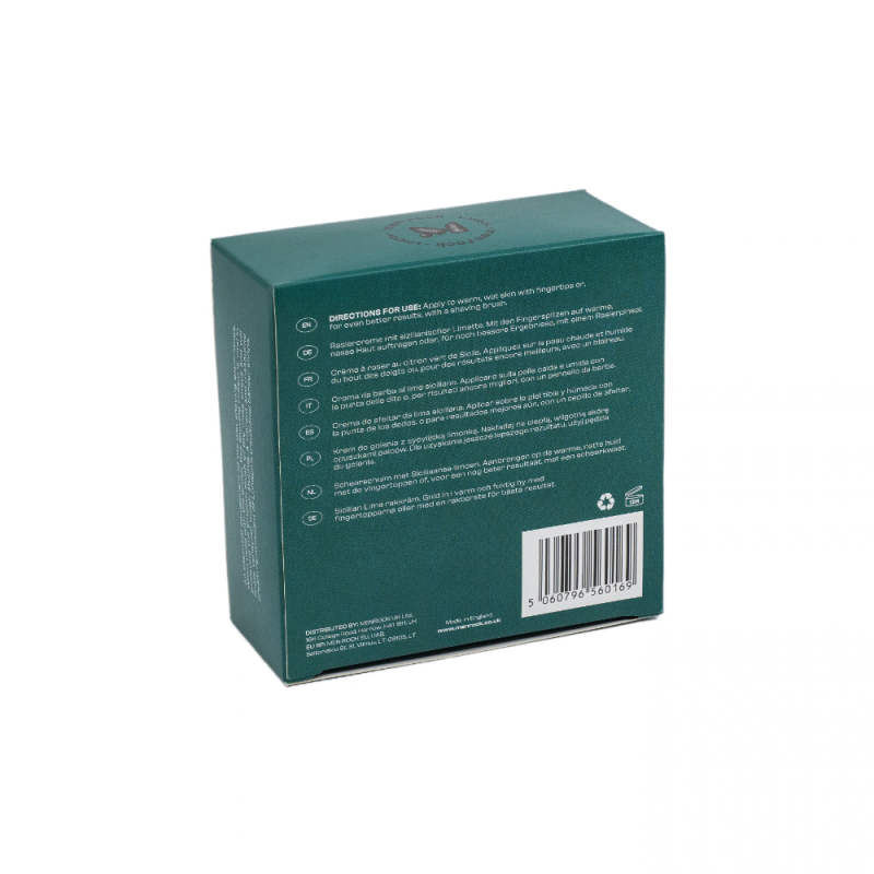 Sicilian Lime Shave Cream Laimų aromato skutimosi kremas, 100ml