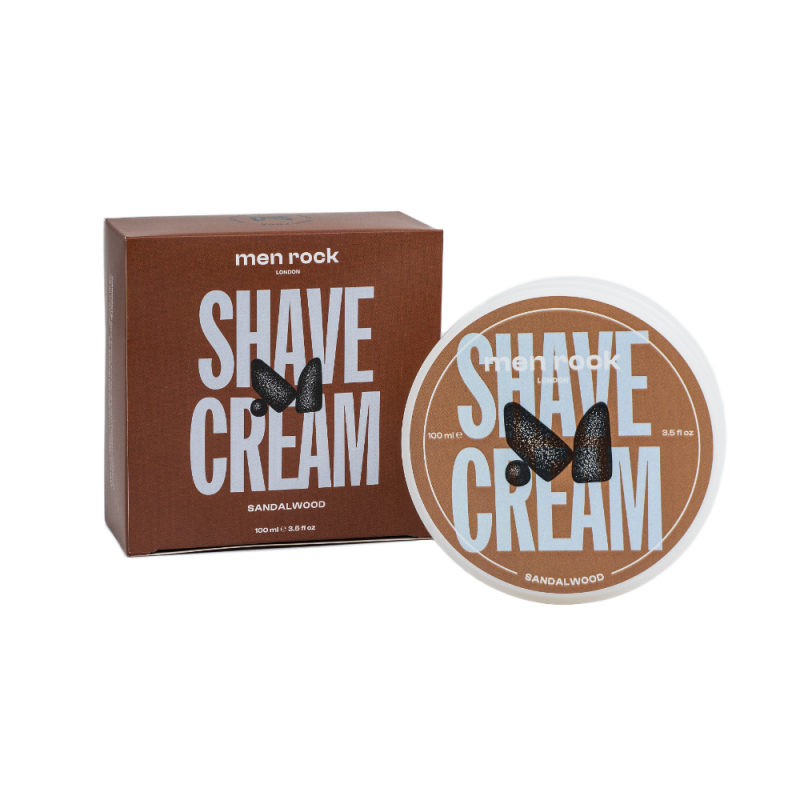 Sandalwood Shave Cream Saltalmedžio aromato skutimosi kremas, 100ml