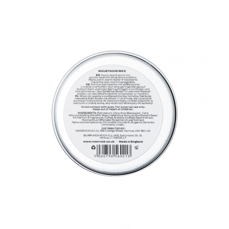 Awakening Sicilian Lime Moustache Wax Ūsų vaškas, 25ml