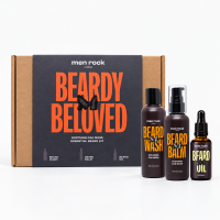 Beardy Beloved Soothing Oak Moss Beard Kit Barzdos priežiūros rinkinys, 1vnt 