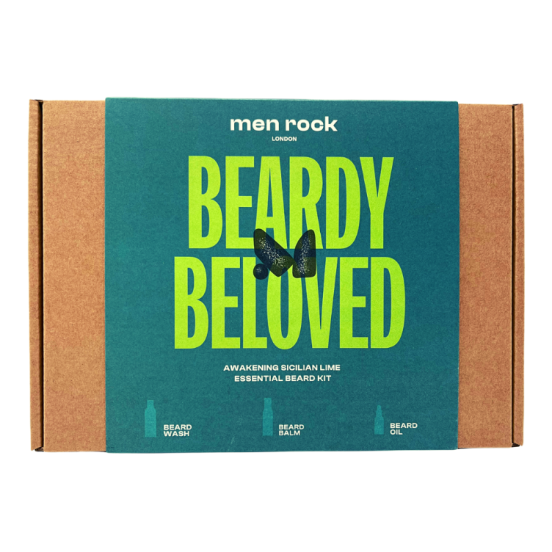 Beardy Beloved Awakening Sicilian Lime Beard Kit Barzdos priežiūros rinkinys, 1vnt