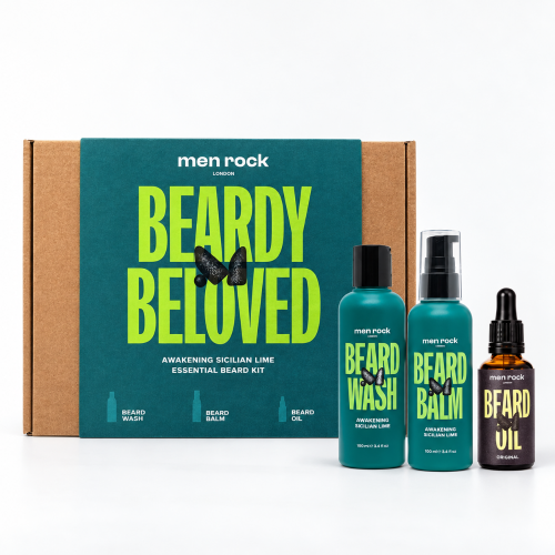 Beardy Beloved Awakening Sicilian Lime Beard Kit Barzdos priežiūros rinkinys, 1vnt