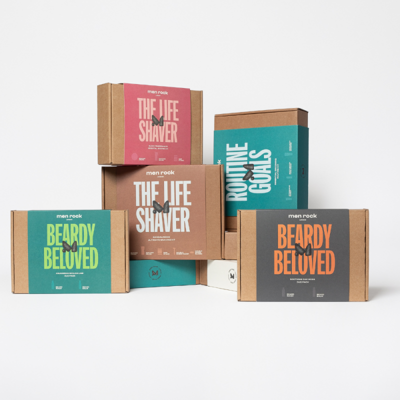 Ultimate Shaving Gift Set Sandalwood Skutimosi rinkinys su dviašmeniu skustuvu, 1vnt