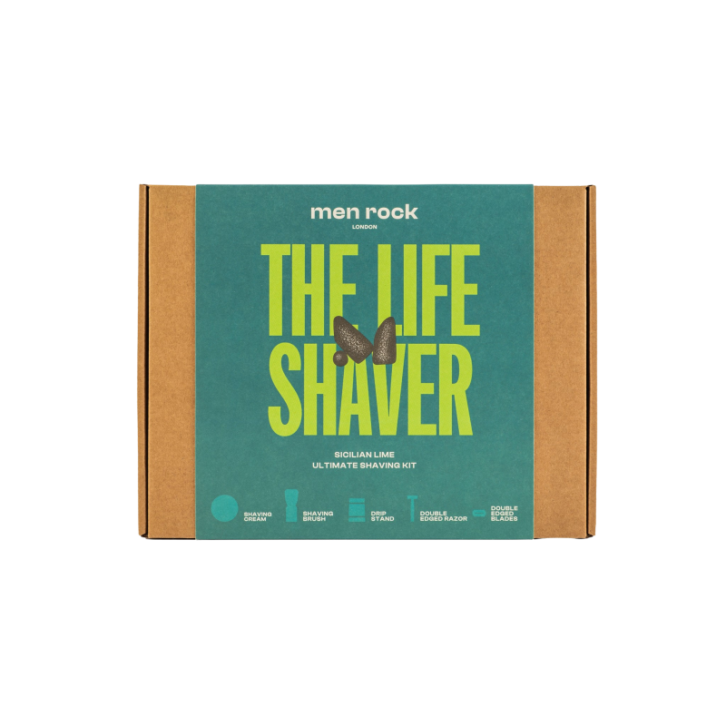 Ultimate Shaving Gift Set Sicilian Lime Skutimosi rinkinys su dviašmeniu skustuvu, 1vnt