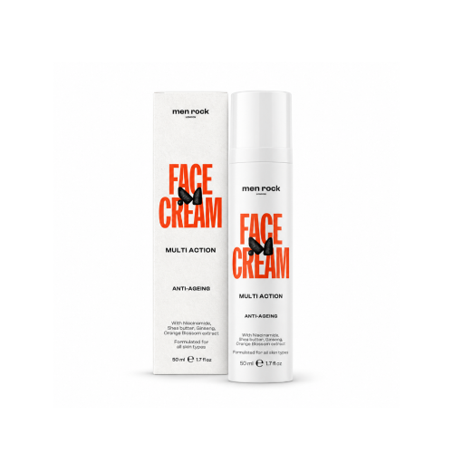 Face Cream Multi Action Daugiafunkcis veido kremas vyrams su niacinamidu, 50ml
