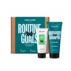 ROUTINE GOALS Basic Grooming Routine Kit Plaukų ir odos priežiūros priemonių rinkinys vyrams, 1vnt 