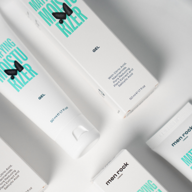 Mattifying Moisturizer Gel With Niacinamide Matizuojantis drėkinamasis veido gelis su niacinamidu, 50ml