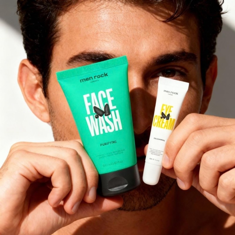 The Eye Opener Face Care Kit Veido priežiūros rinkinys vyrams, 1vnt