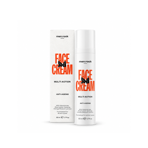 Face Cream Multi Action Daugiafunkcis veido kremas vyrams su niacinamidu, 50ml