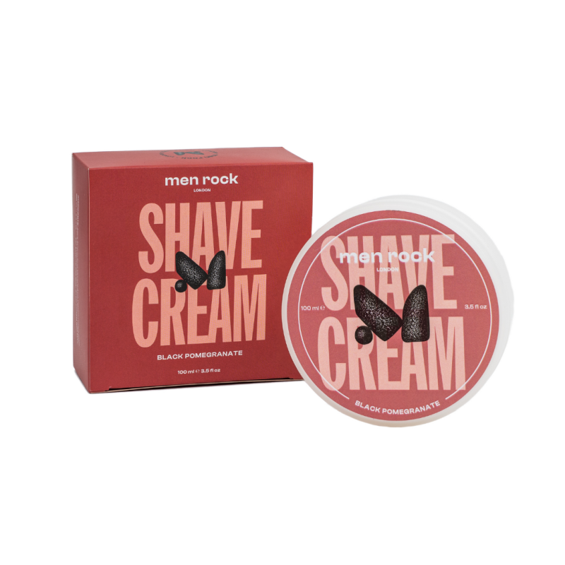 Black Pomegranate Shave Cream Granatų aromato skutimosi kremas, 100ml