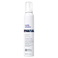Silver Shine Whipped Cream Kondicionuojančios plaukų putos su mėlynu pigmentu,200ml  