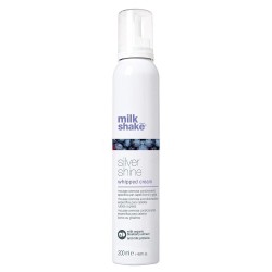 Silver Shine Whipped Cream Kondicionuojančios plaukų putos su mėlynu pigmentu,200ml  