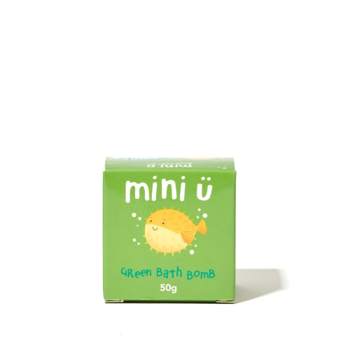 Bang Fizzy Split Žalias vonios burbulas, 50g
