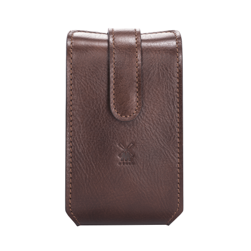 RT 2 TRAVEL Leather Case Odinis kelioninis skutimosi įrankių dėklas, 1vnt