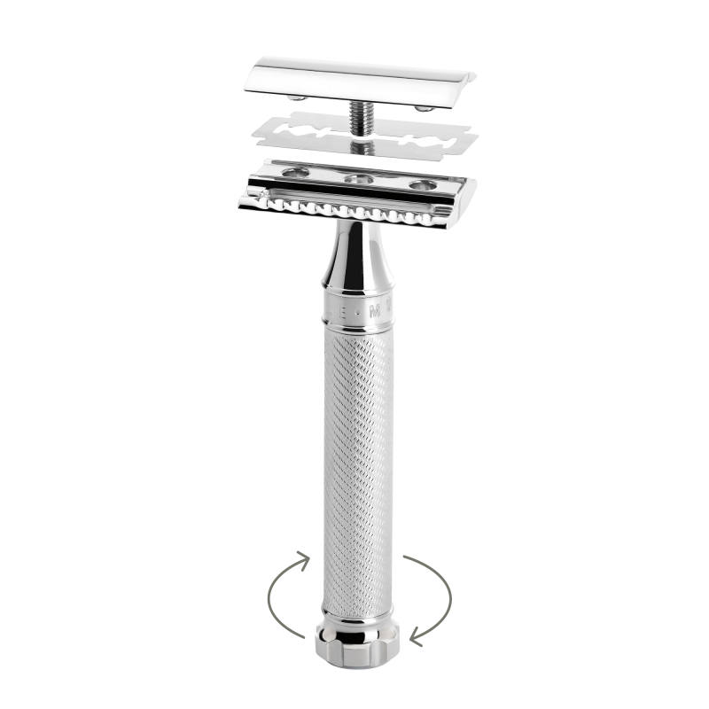 R 89 TWIST TRADITIONAL Dviašmenis skustuvas, 1 vnt.