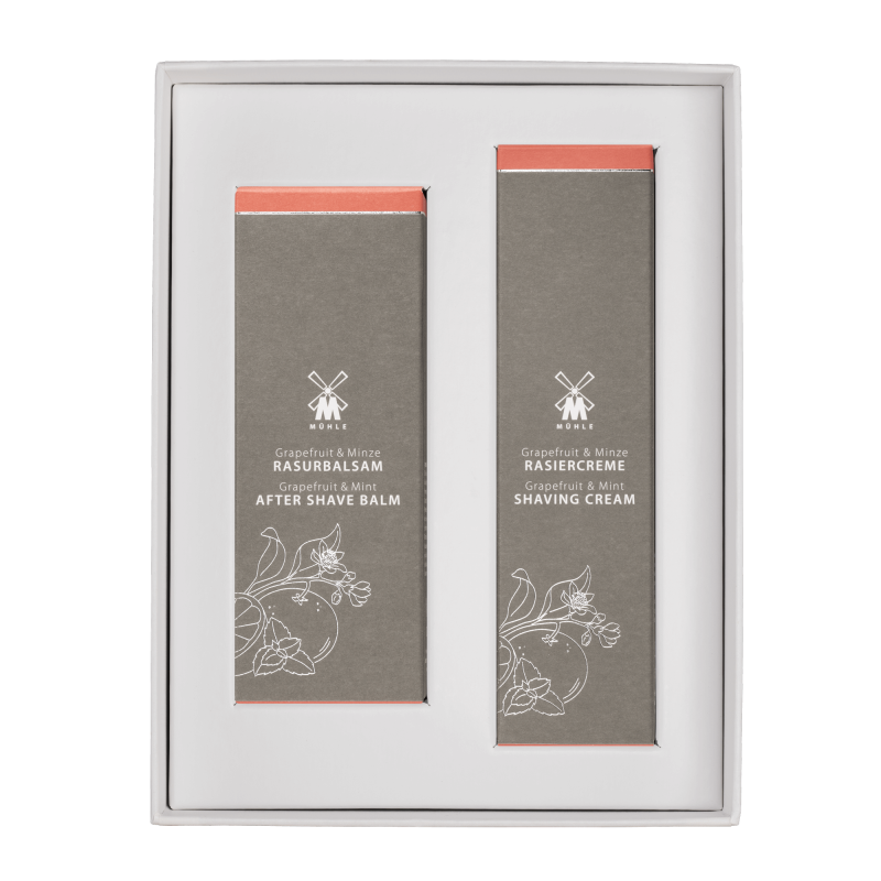 Shaving Set Grapefruit & Mint Skutimosi priemonių rinkinys, 1vnt