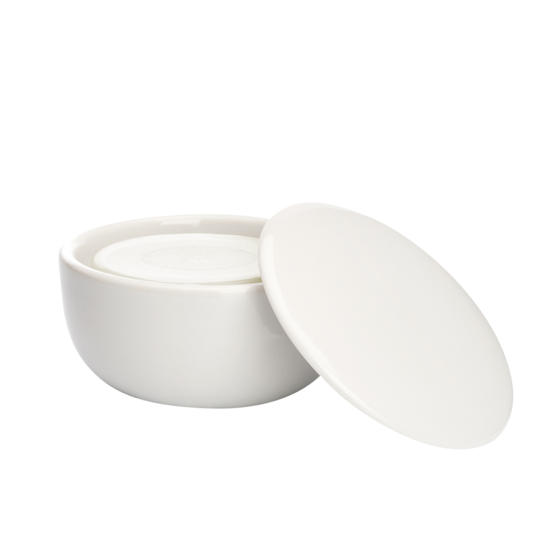 Shaving Soap Sea Buckthorn Skutimosi muilas su šaltalankiu porcelianiniame indelyje, 65 g