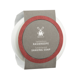 Shaving Soap Sandalwood Skutimosi muilas su santalu porcelianiniame indelyje, 65 g 
