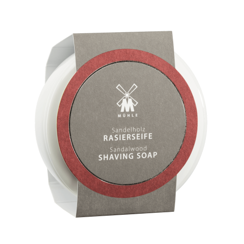 Shaving Soap Sandalwood Skutimosi muilas su santalu porcelianiniame indelyje, 65 g