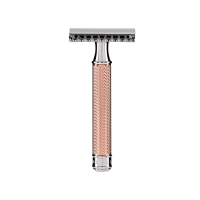 R 41 ROSEGOLD TRADITIONAL Dviašmenis skustuvas, 1vnt 