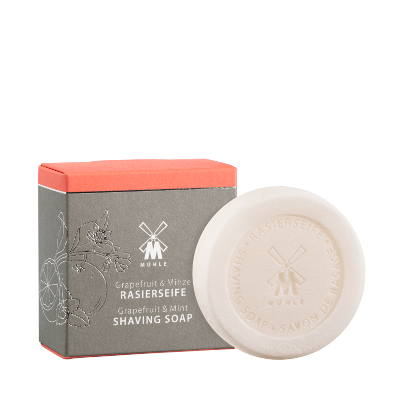 Shaving Soap Duo Aloe Vera & Grapefruit Skutimosi muilų rinkinys, 2x65g