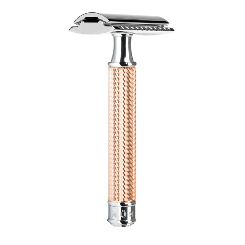 R 89 ROSEGOLD Dviašmenis skutuvas, 1vnt