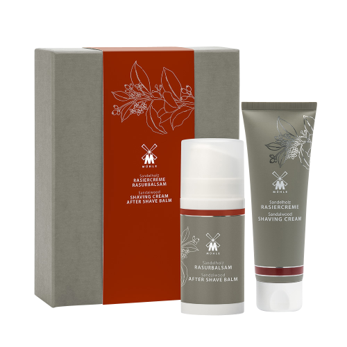Shaving Set Sandalwood Santalmedžio aromato skutimosi priemonių rinkinys, 1vnt