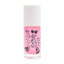 Glitter Body Gel Rollette Raspberry Tepamas kūno blizgesys, 20ml 