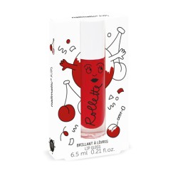 CHERRY Rollette Lip Gloss Vyšnių skonio lūpų blizgesys, 6.5ml 