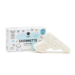 LASER Organic Kids Soap Kokosų ir ananasų kvapo muilas vaikams, 50g 