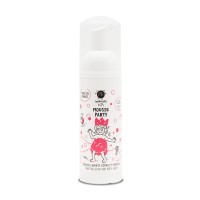 STRAWBERRY Mousse Party Foaming Hair & Body Wash Putojantis plaukų ir kūno prausiklis, 150ml 