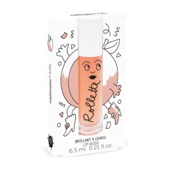 PEACH Rollette Lip Gloss Persikų skonio lūpų blizgesys, 6.5ml 