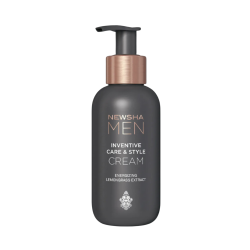 MEN Inventive Care & Style Cream Vyriškas plaukų ir veido kremas, 125 ml 
