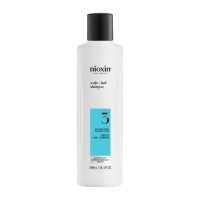 SYSTEM 3 Scalp & Hair Shampoo Šampūnas pažeistiems, silpnai retėjantiems plaukams, 300ml 