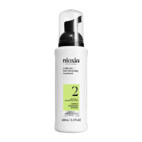SYSTEM 2 Hair Thickening Treatment Stiprinamoji premonė stipriai retėjantiems plaukams, 100ml