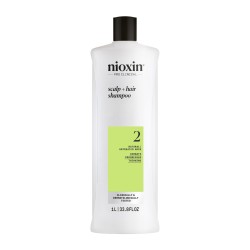 SYSTEM 2 Scalp & Hair Shampoo Šampūnas stipriai retėjantiems plaukams, 1000ml 