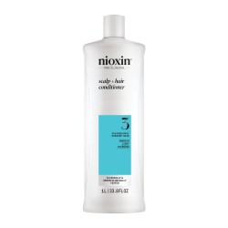 SYSTEM 3 Scalp & Hair Conditioner Kondicionierius pažeistiems, silpnai retėjantiems plaukams, 1000ml 