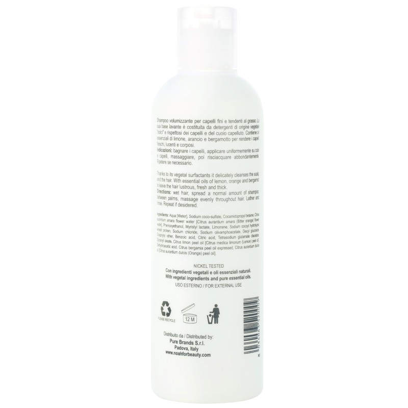 1.1. Volumizing Shampoo With Citrus Fruits Šampūnas besiriebaluojantiems plaukams, 250ml 