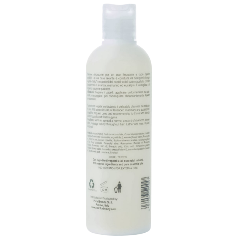 1.3. Strengthening Shampoo With Lavender Stiprinamasis šampūnas kasdieniam naudojimui, jautriai galvos odai, 250ml