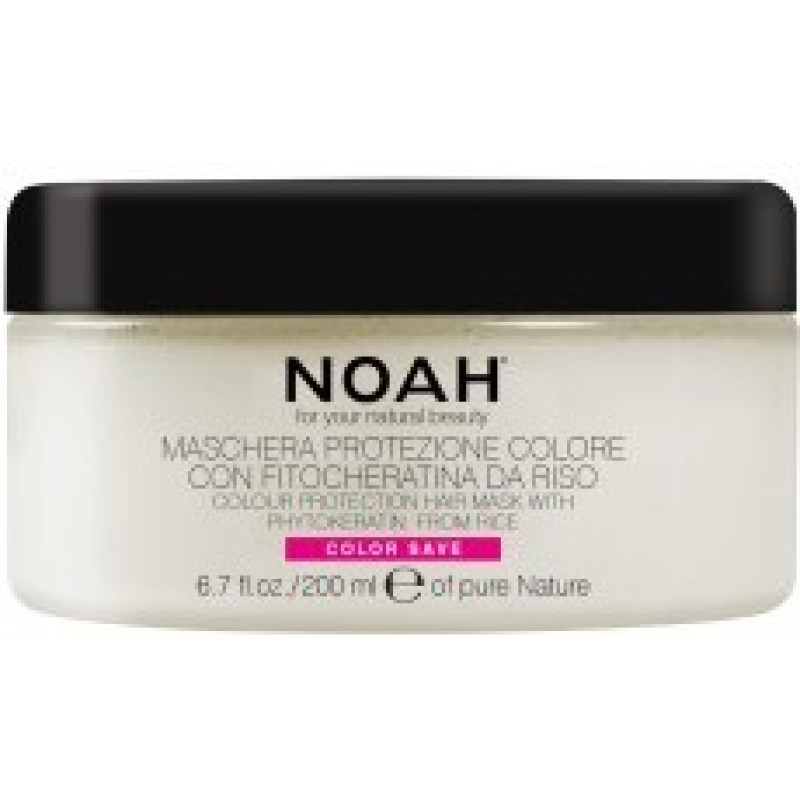 2.4. Hair Mask With Rice Phytokeratine Spalvą tausojanti kaukė dažytiems plaukams, 200 ml