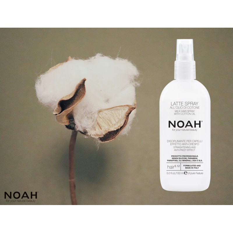 5.12. Milk Hair Spray With Cotton Oil Plaukų pienelis, apsaugantis nuo vėlimosi, 150 ml