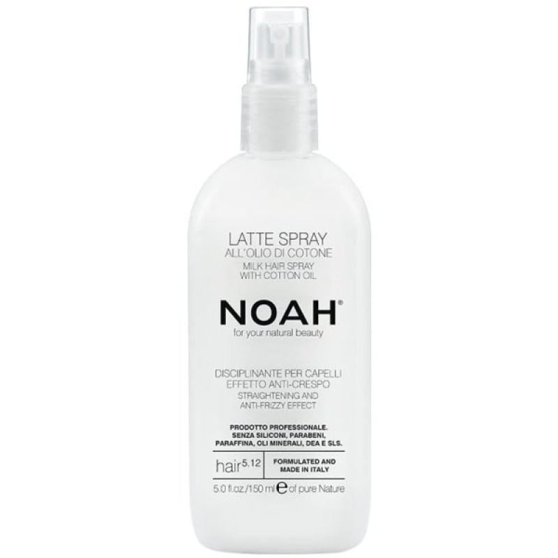 5.12. Milk Hair Spray With Cotton Oil Plaukų pienelis, apsaugantis nuo vėlimosi, 150 ml