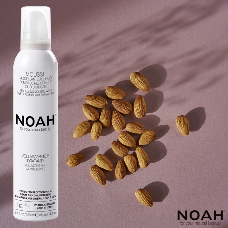 5.8. Modelling Mousse With Pure Argan Oil Plaukų putos su migdolų aliejumi, 250 ml 