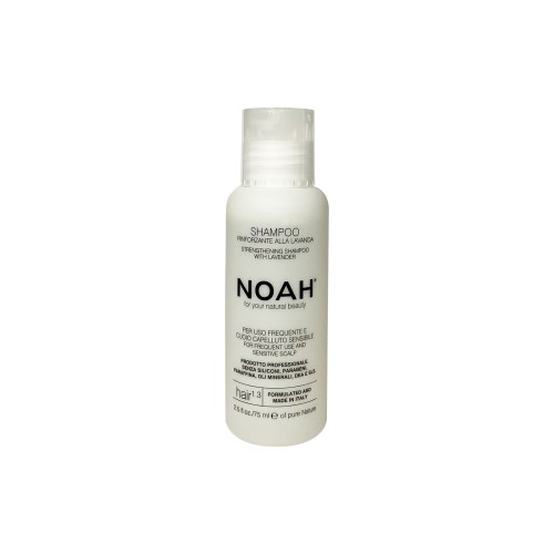 1.3. Strengthening Shampoo With Lavender Stiprinamasis šampūnas kasdieniam naudojimui, jautriai galvos odai, 75ml
