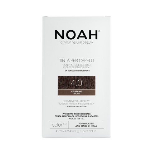 Permanent Hair Dye 4.0 Brown Ilgalaikiai plaukų dažai, 140 ml