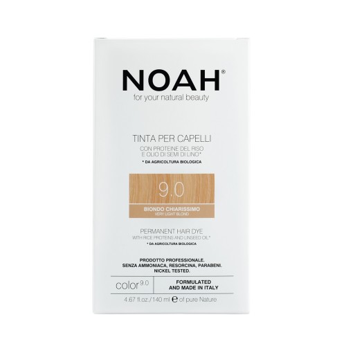 Permanent Hair Dye 9.0 Very Light Blond Ilgalaikiai plaukų dažai, 140 ml
