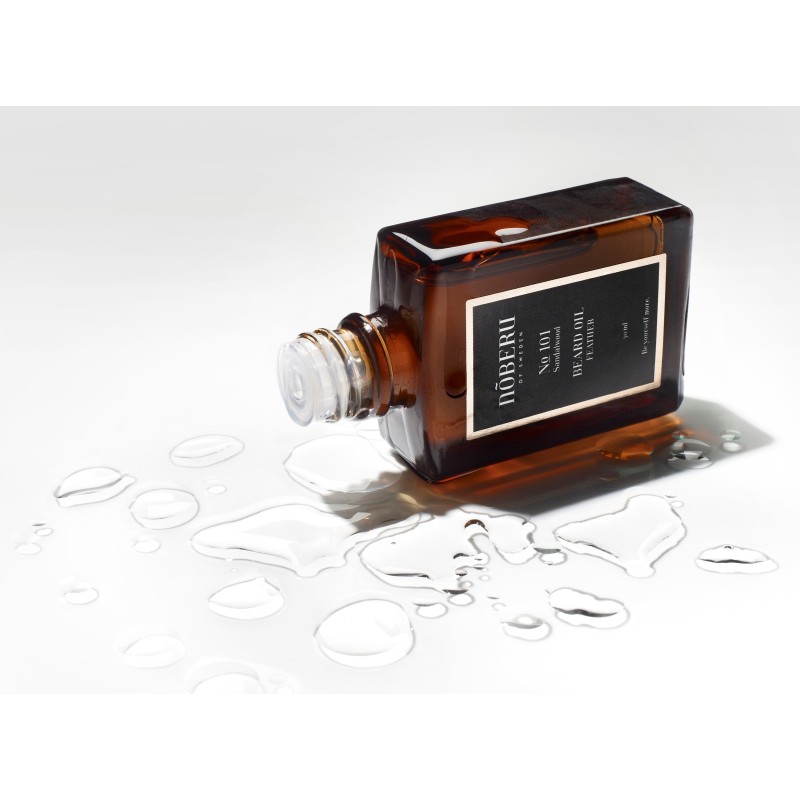 No 101 Beard Oil Feather Sandalwood Lengvas barzdos aliejus, 30ml